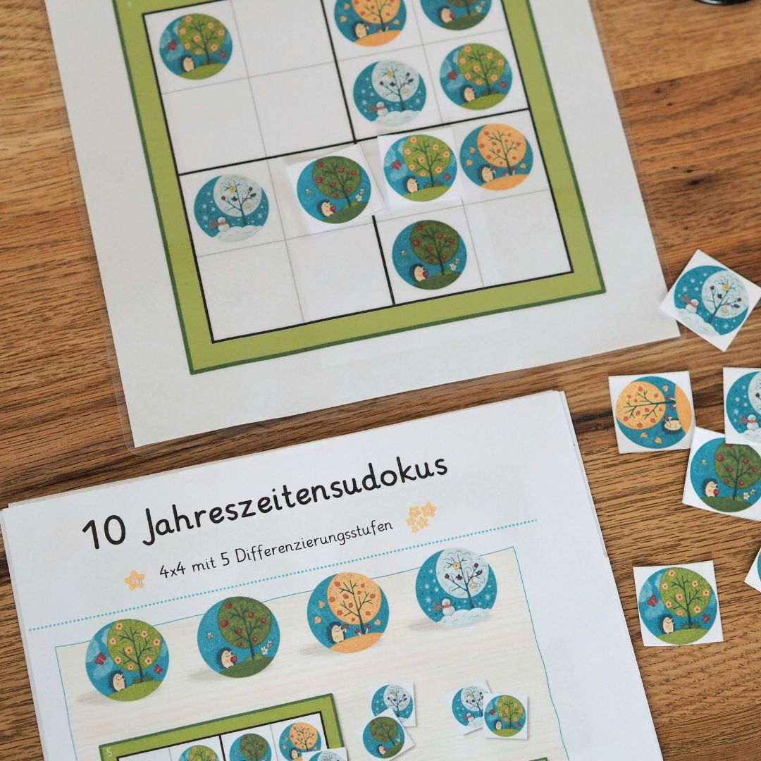 15 Lernspiele zum Sofort-Download von Sonderpädagogin