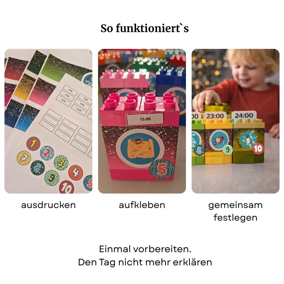 10 Spiel- und Beschäftigungsideen + Silvesterfahrplan