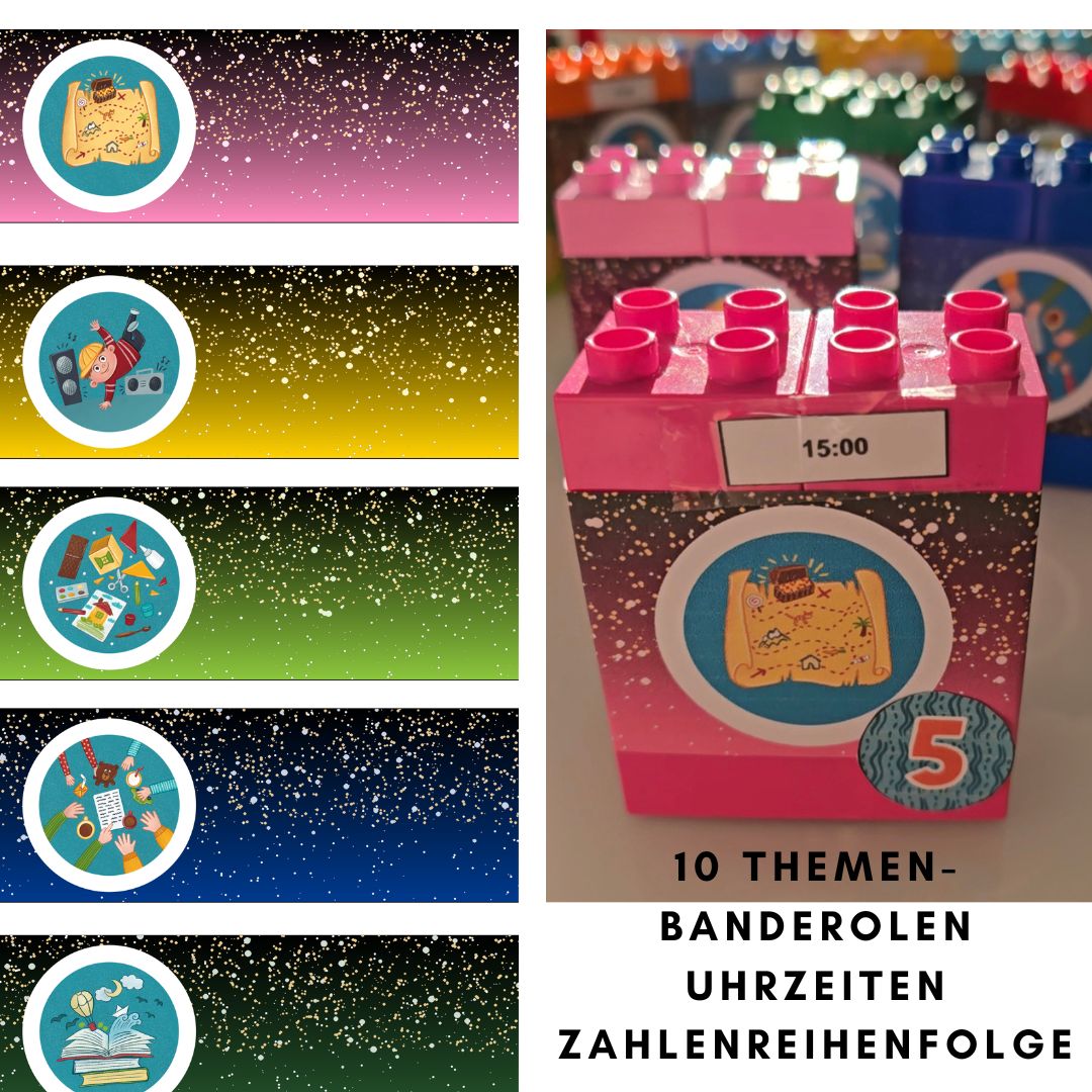 10 Spiel- und Beschäftigungsideen + Silvesterfahrplan