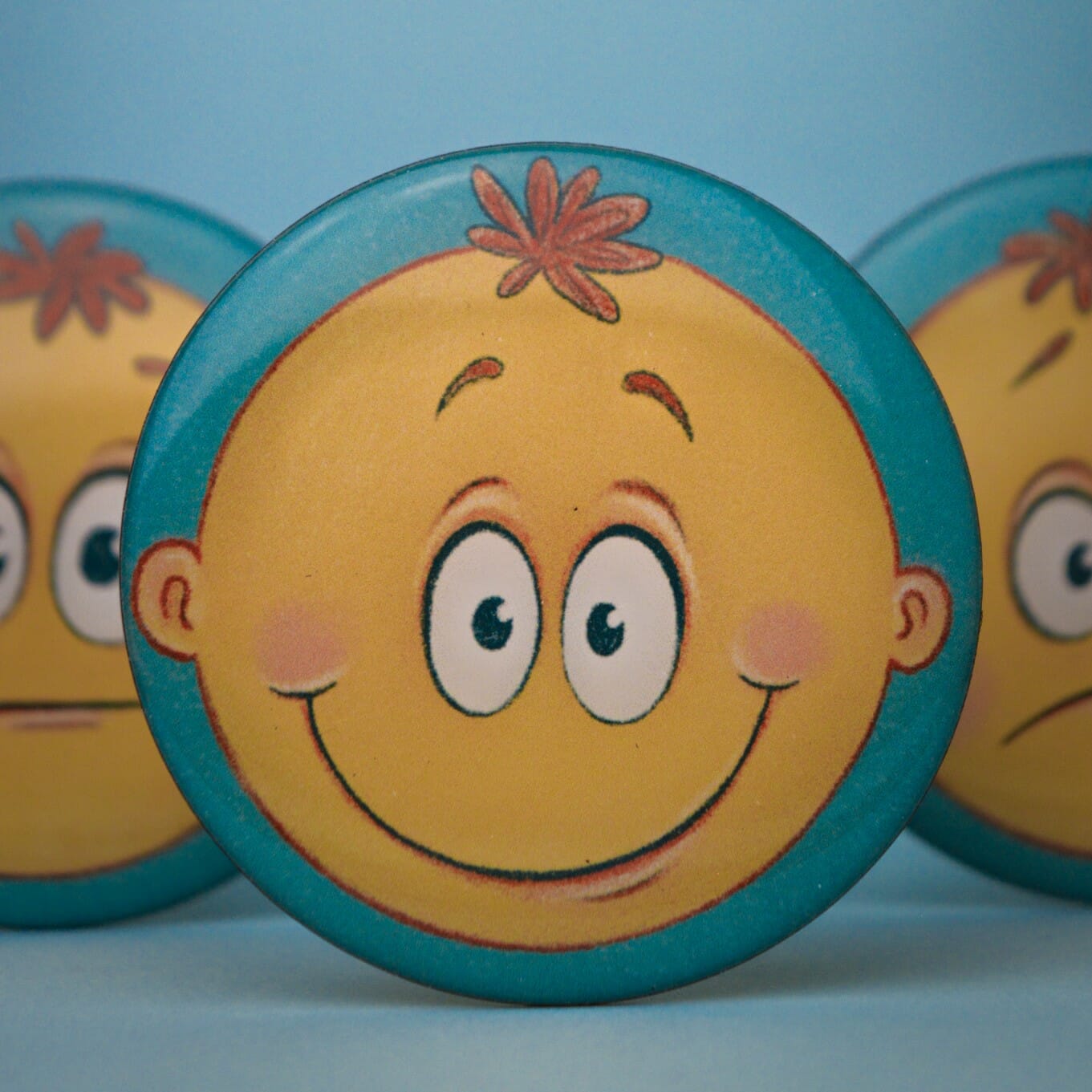 Einzelner Magnet: Herr Schnippschnapp: Friseur/in