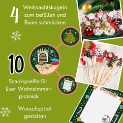 12 Geschenke zu den Adventserlebnissen