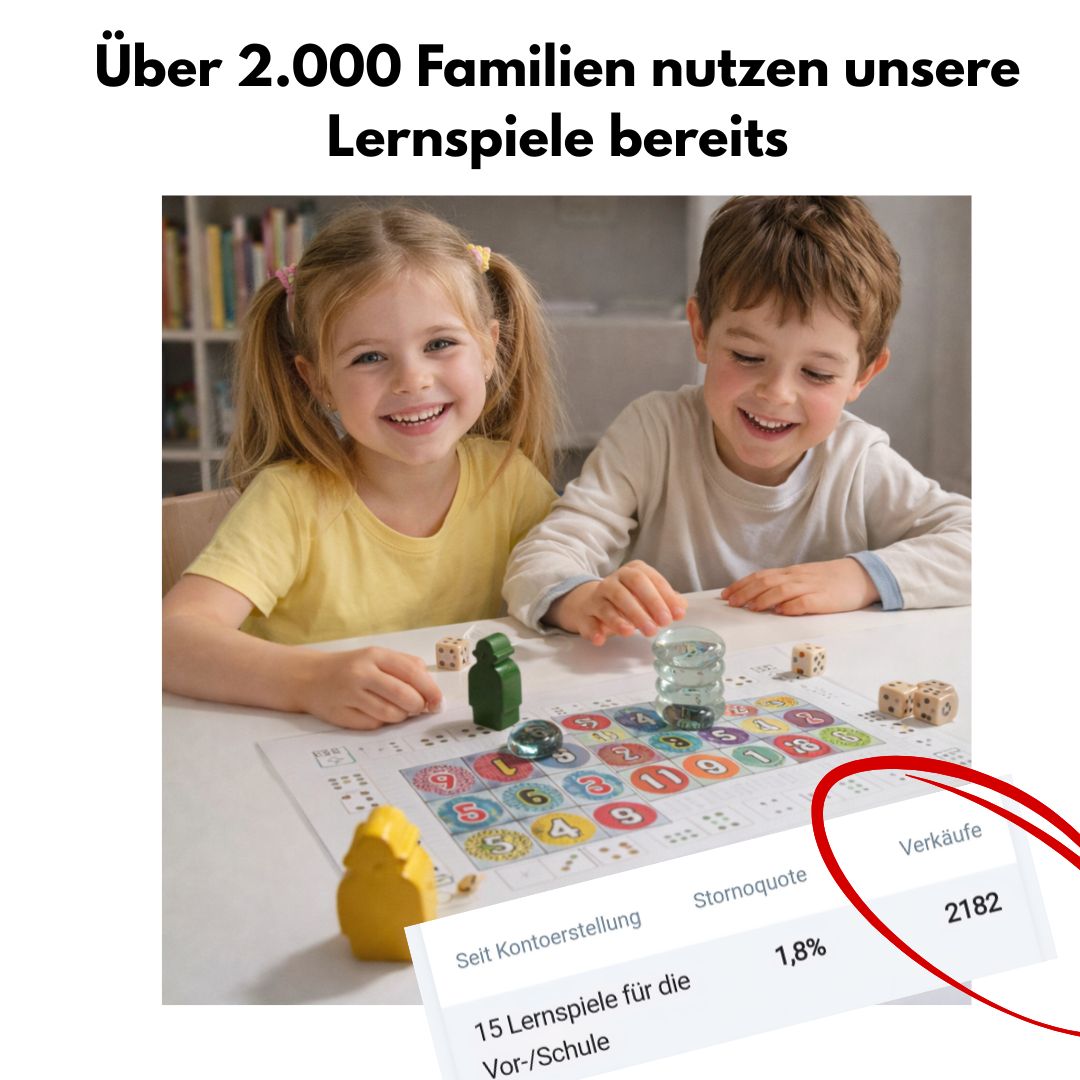 15 Lernspiele zum Sofort-Download von Sonderpädagogin