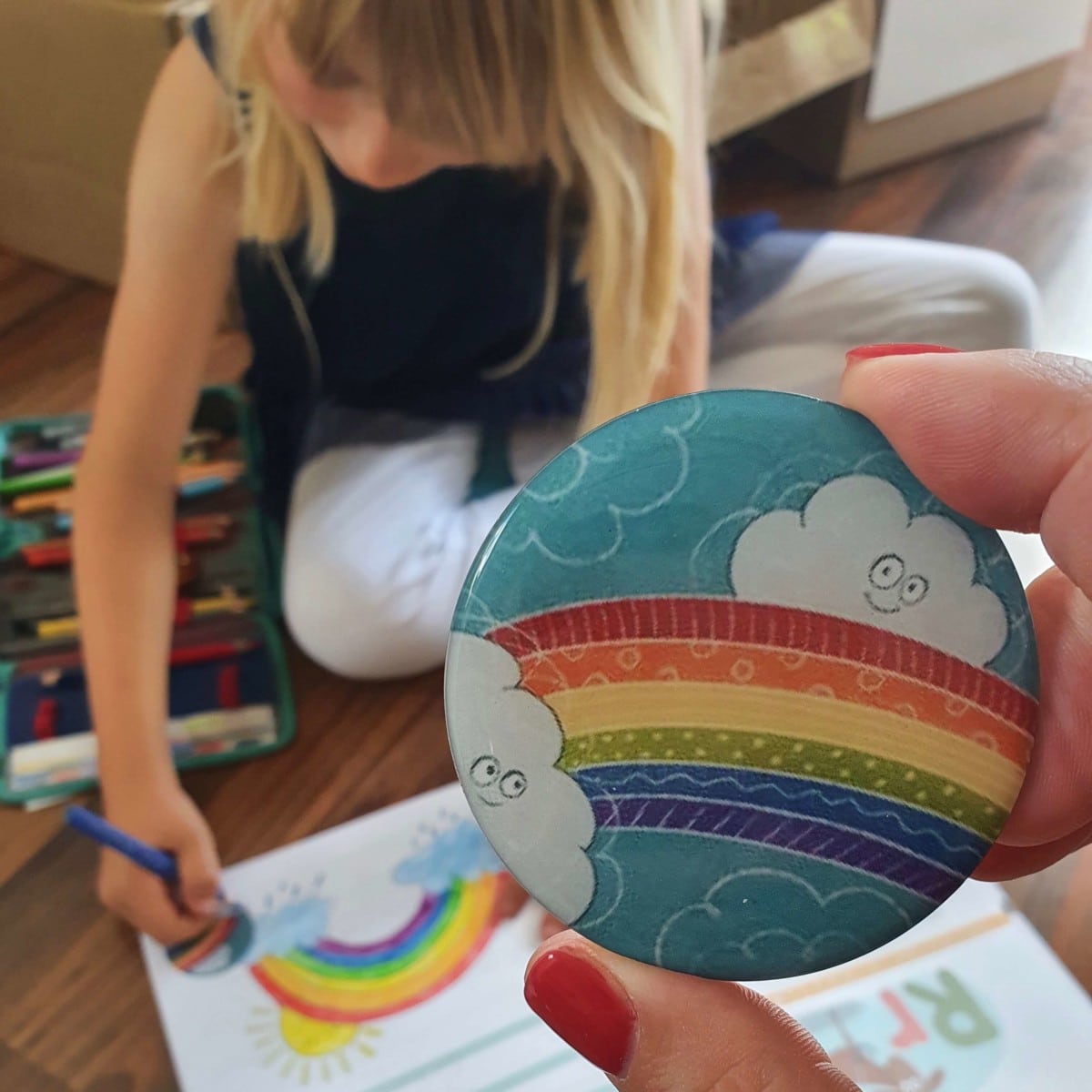 ABC-Übungsheft: Buchstaben schreiben lernen - farbig handillustriert