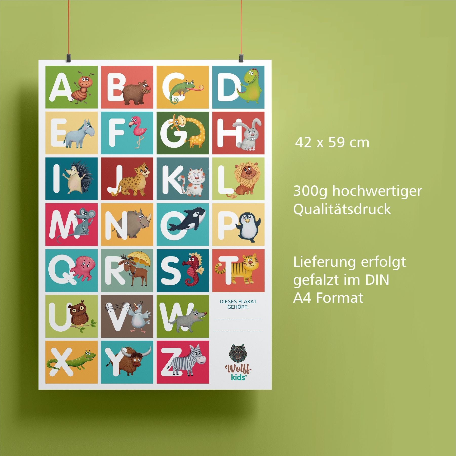 ABC-Set für Kitas & Schulen | 10 Schreiblernhefte + 10 Wendeposter
