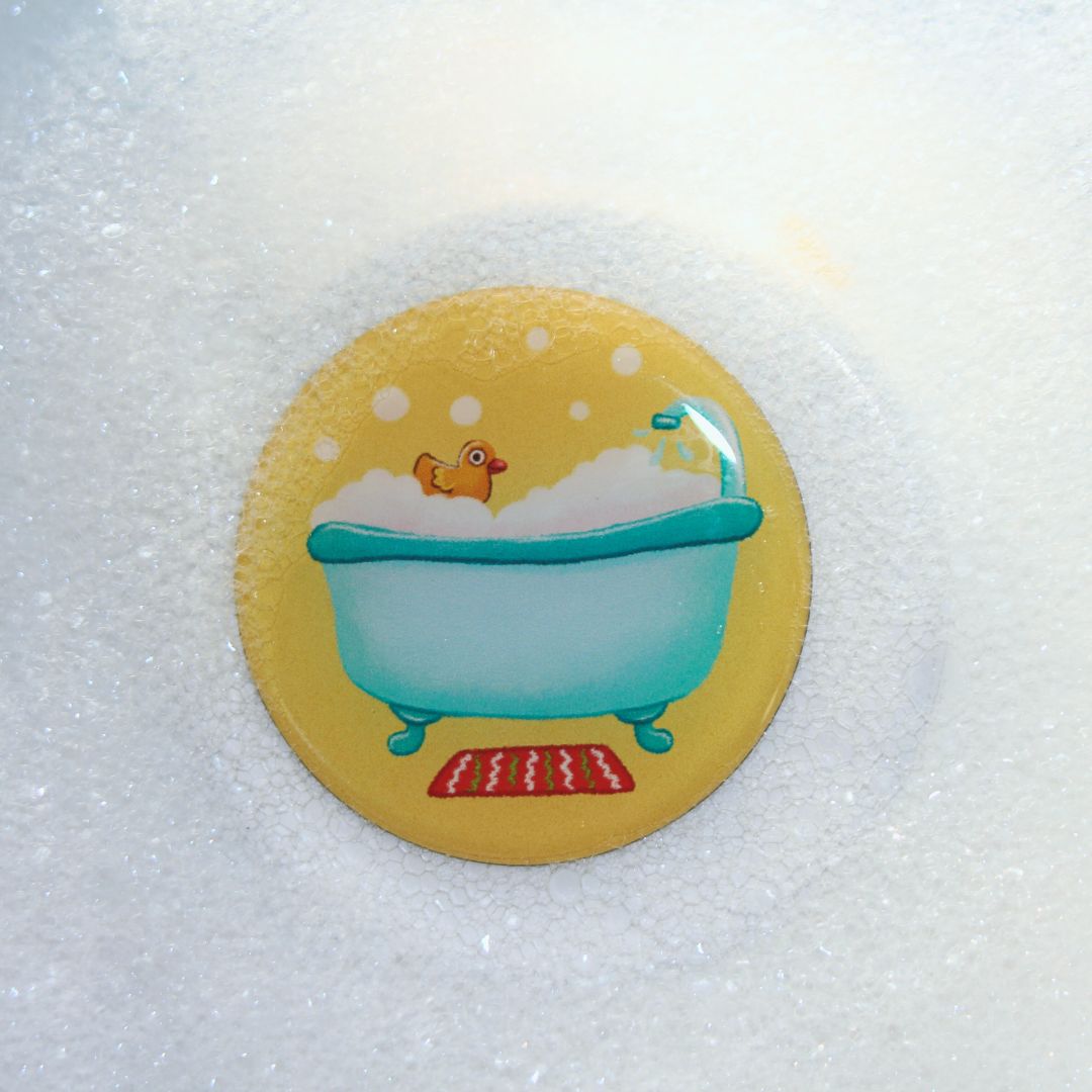 Einzelner Magnet: Badewanne