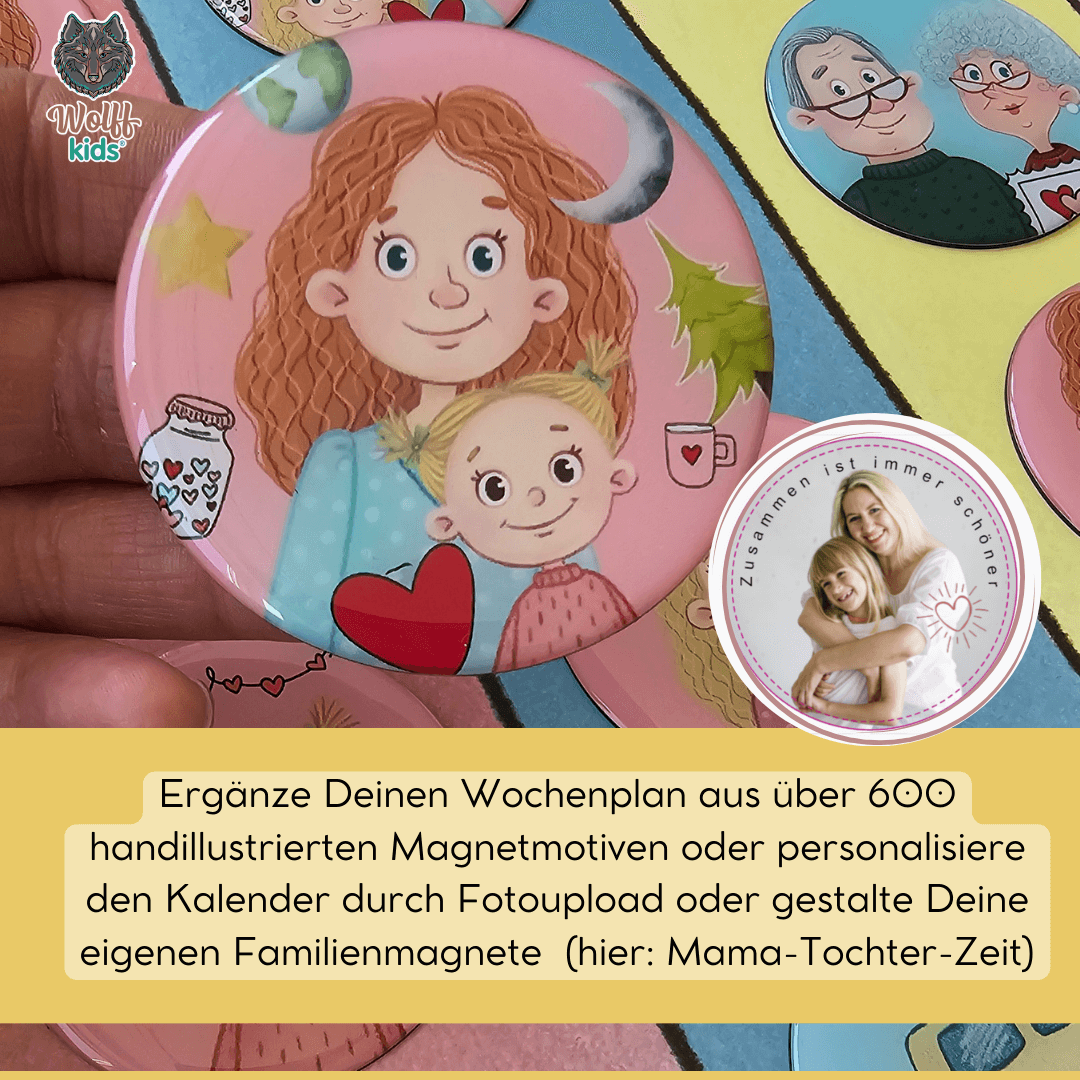 Wochenplan-Set / Tagesroutine-Set ab Krippenstart 1 Jahr