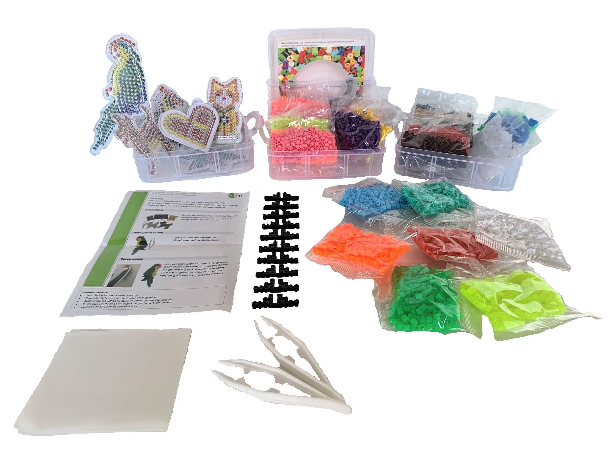 6.000 Bügelperlen, 6 Formen uvm
