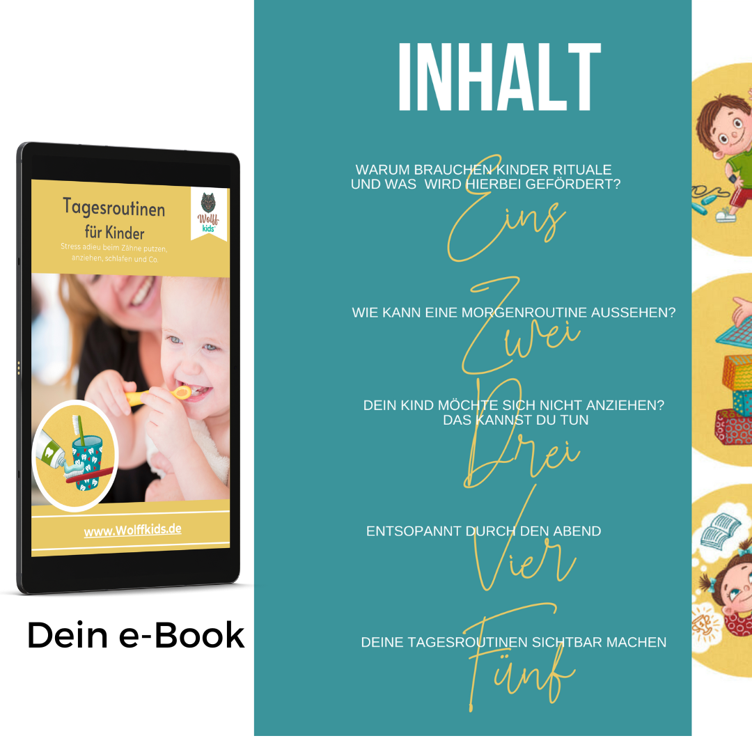 Tagesroutinen- Set ab Krippenstart 1 Jahr