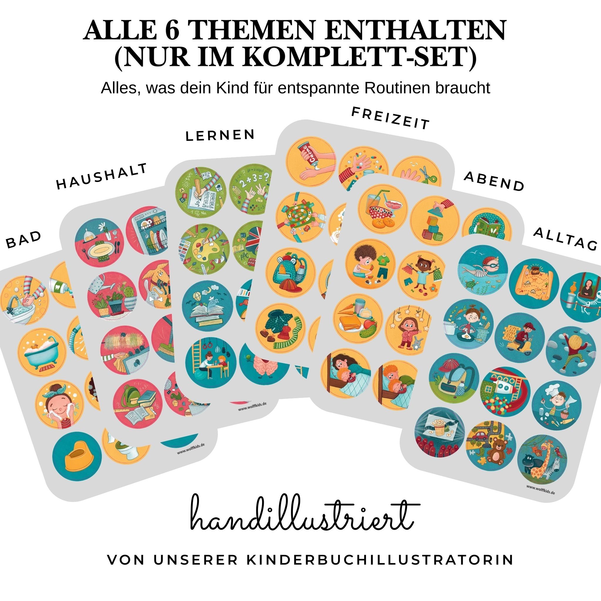 5 Routinelichter | 1 Thema nach Wahl | 32 Teile