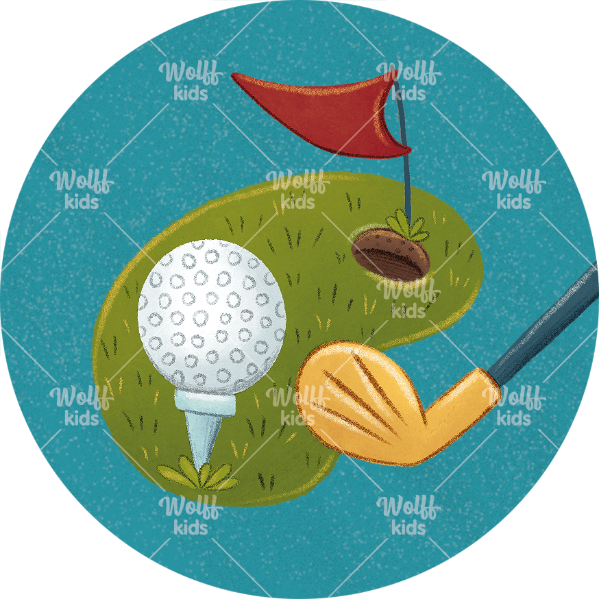 Einzelner Magnet: (Mini-) Golf