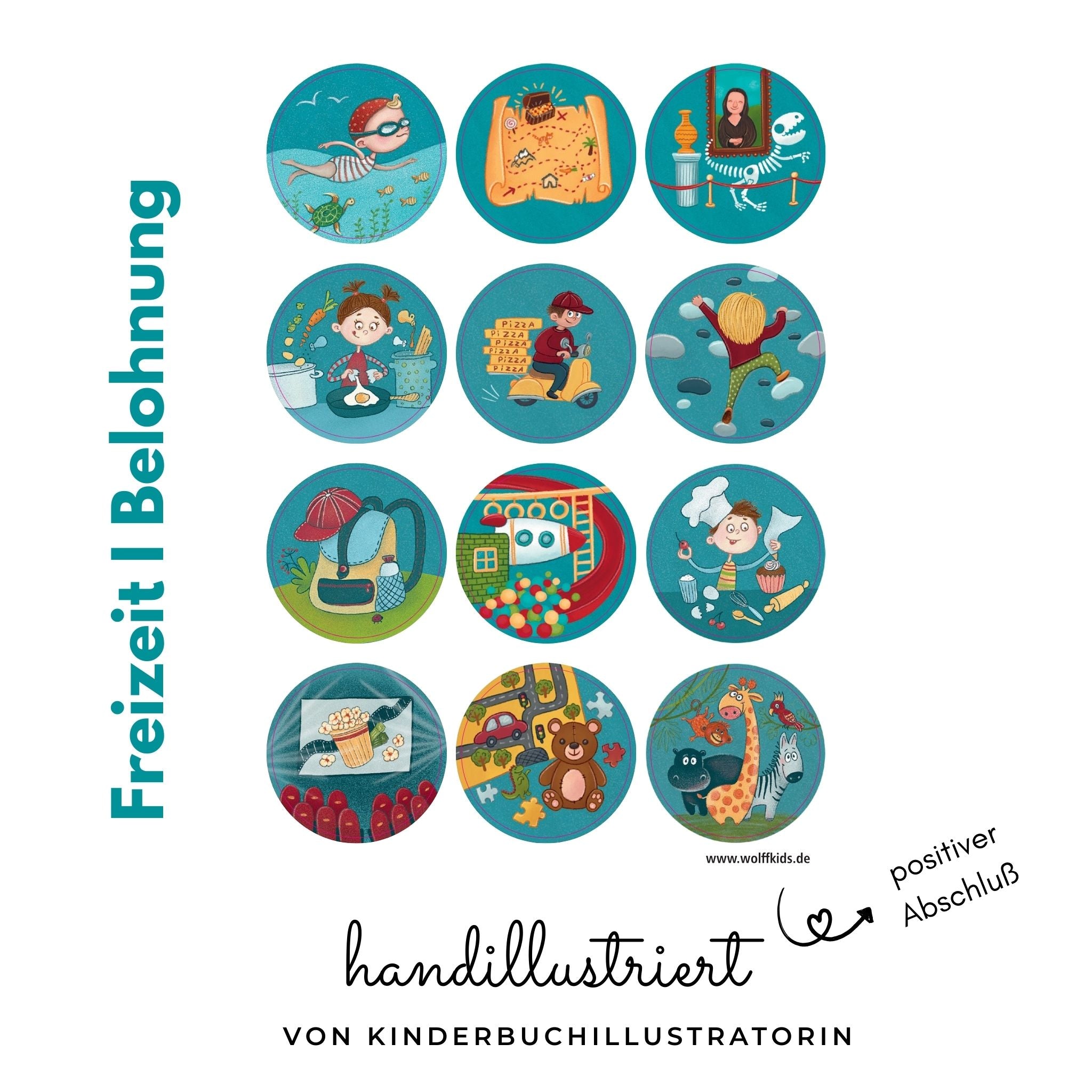 5 Routinelichter | 1 Thema nach Wahl | 32 Teile