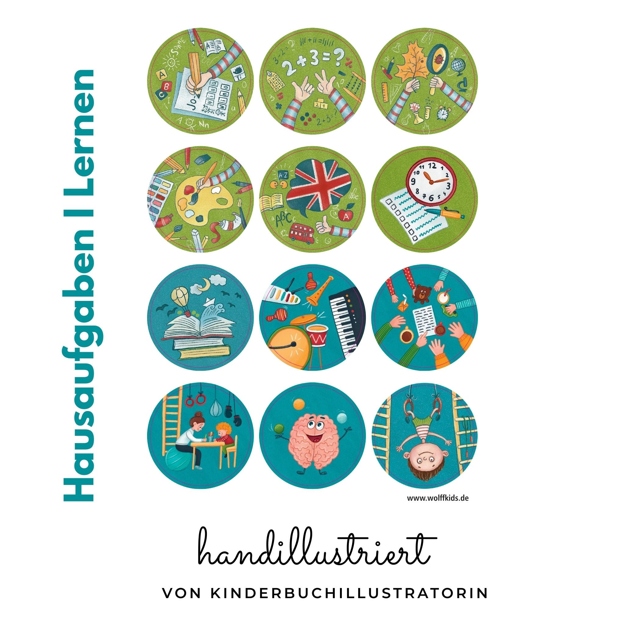 5 Routinelichter | 1 Thema nach Wahl | 32 Teile