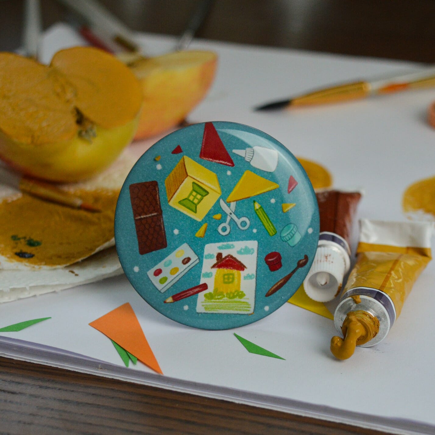 Einzelner Magnet: Herr Schnippschnapp: Friseur/in