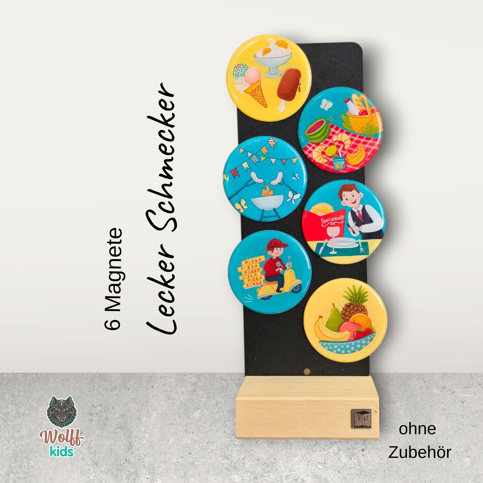 Lecker-Schmecker-Set 5 Magnete + 1 🎁gratis