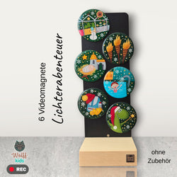 Lichterabenteuer: 5 Magnete + 1 🎁gratis