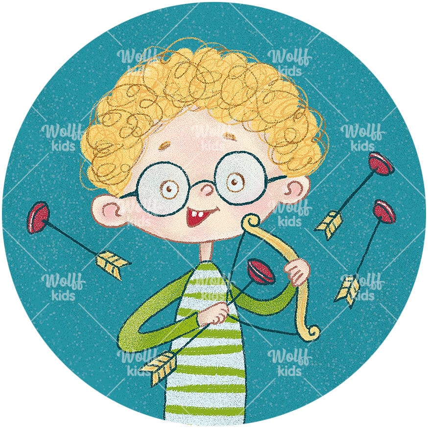 Einzelner Magnet. Henry: Spielkamerad