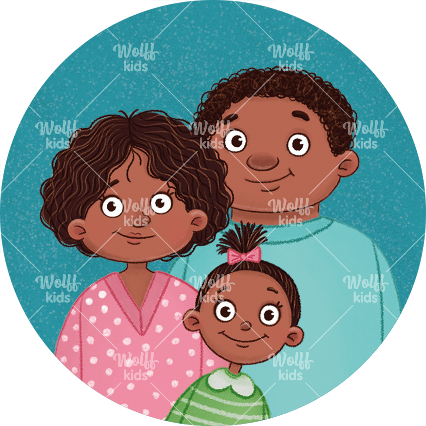 Einzelner Magnet. Nakulan, Mustafa und Halima