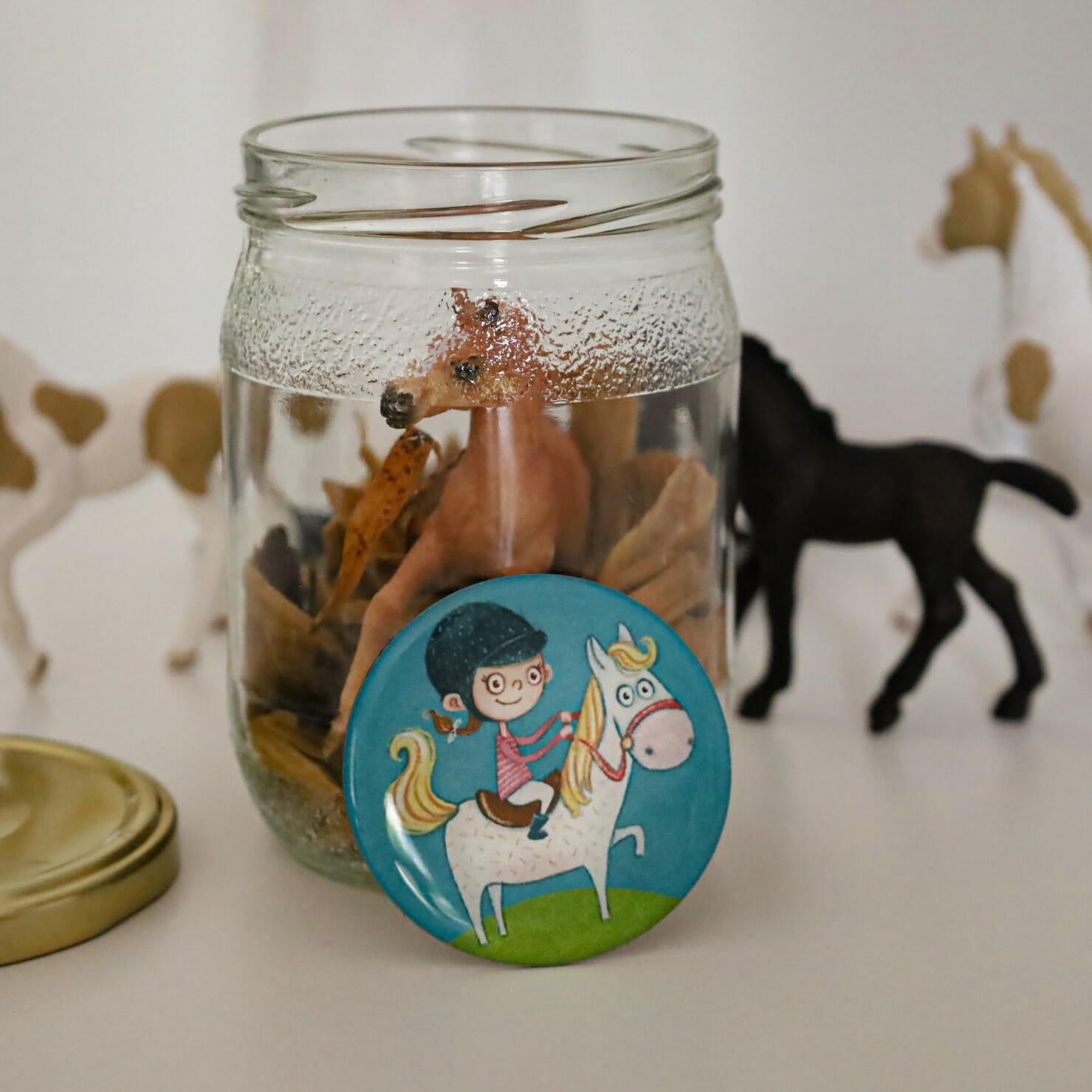 Einzelner Magnet: Herr Schnippschnapp: Friseur/in