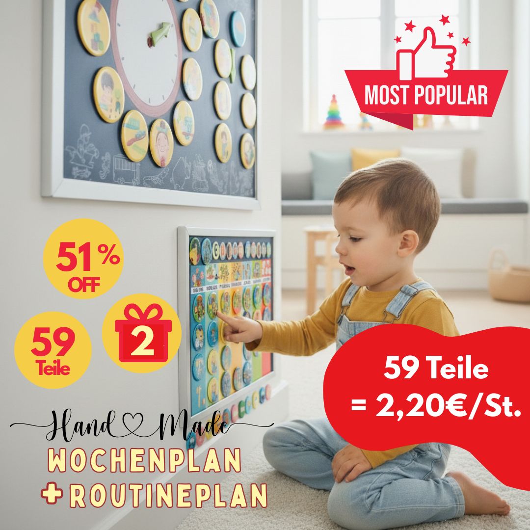 Wochenplan + Tagesroutine-Set