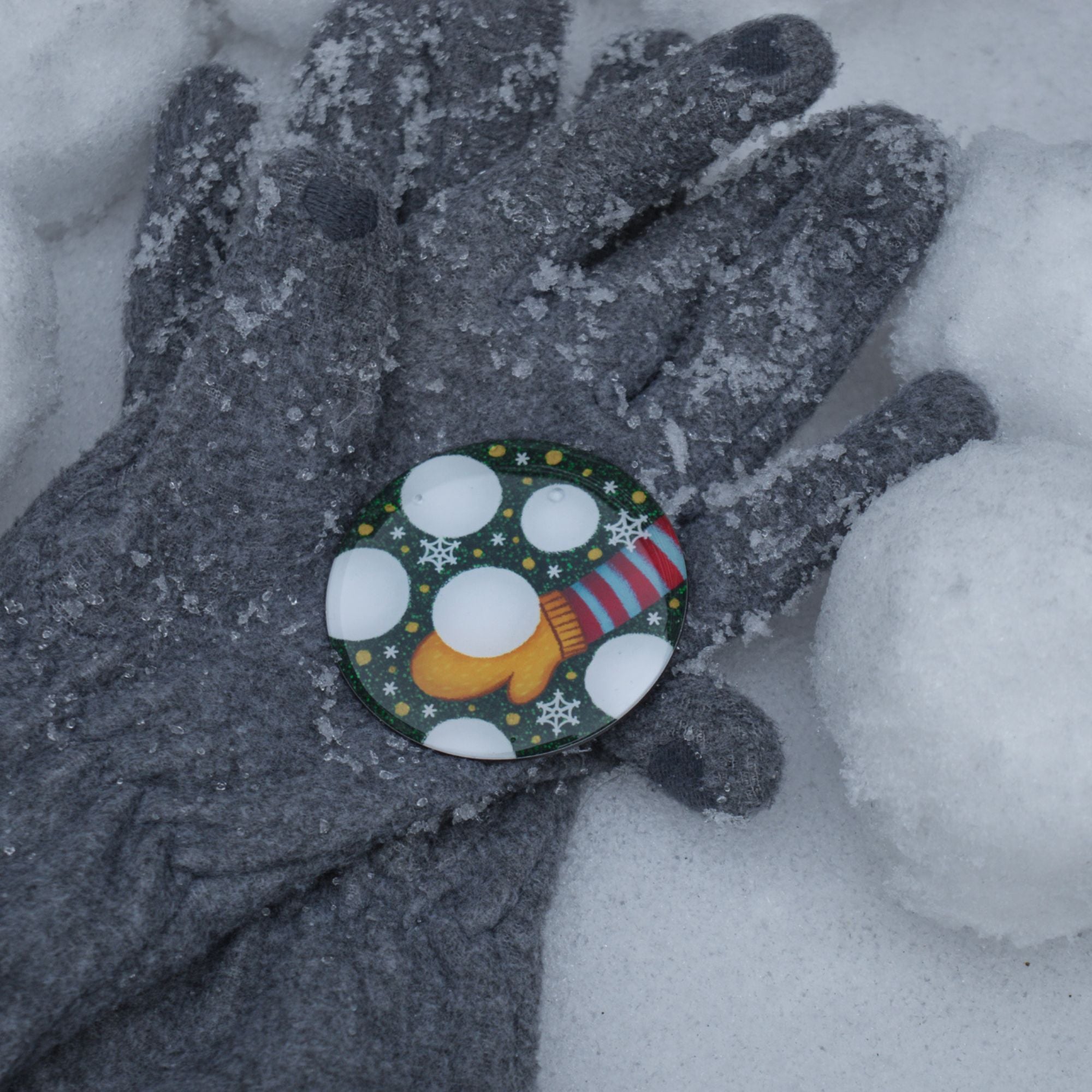 Schneegestöber: 5 Magnete + 1 🎁gratis