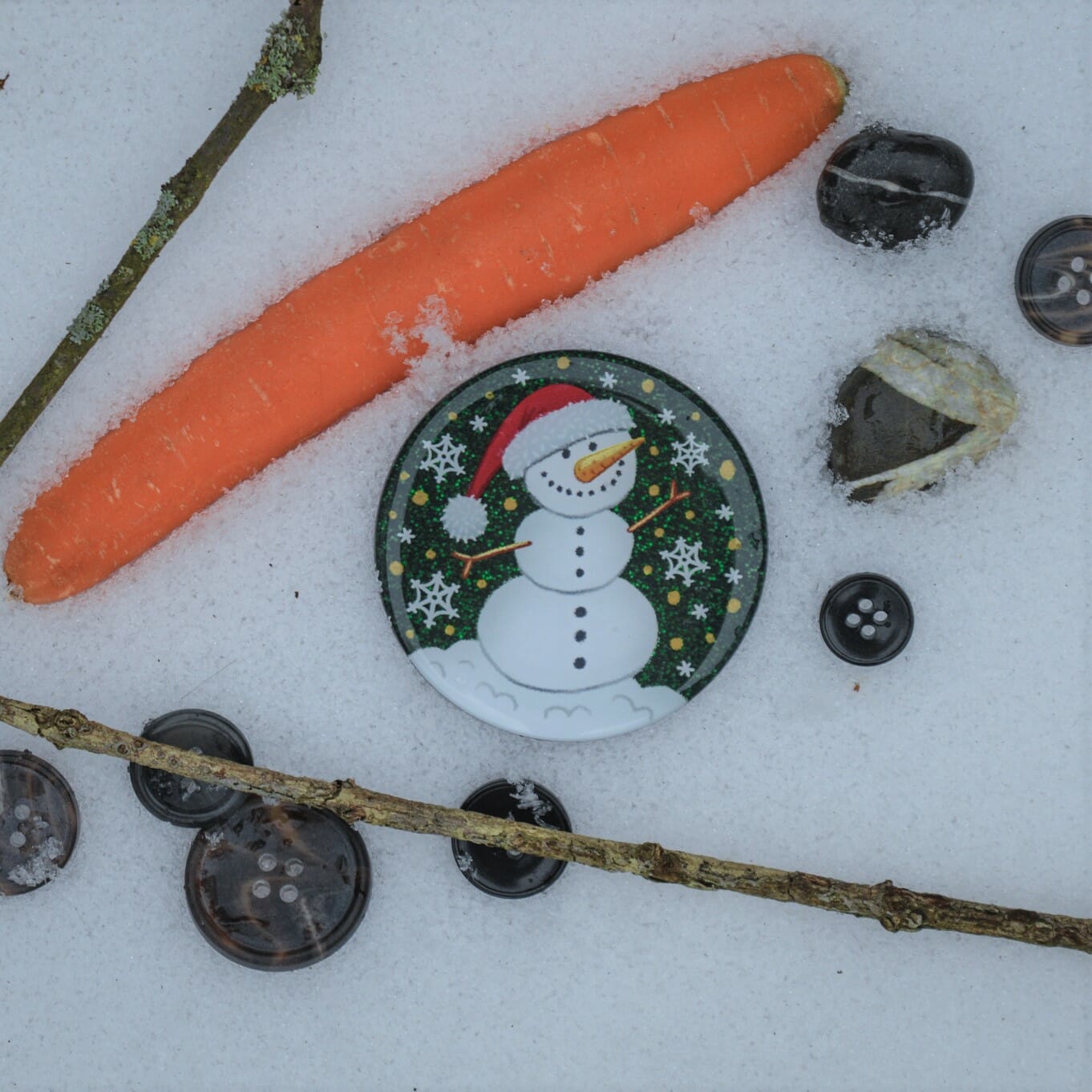 Einzelner Magnet: Herr Schnippschnapp: Friseur/in