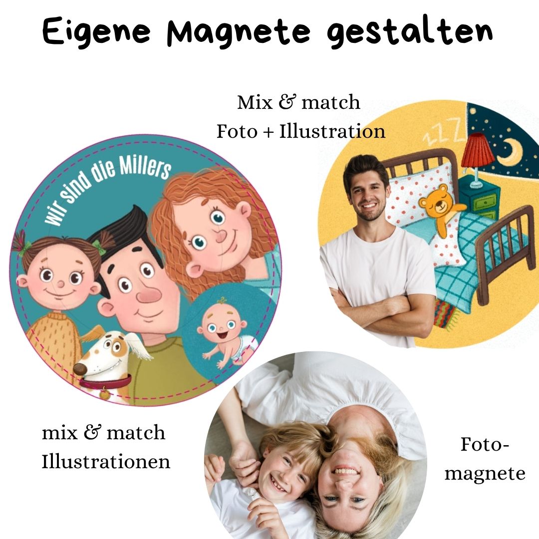 Individualisierte Magnete