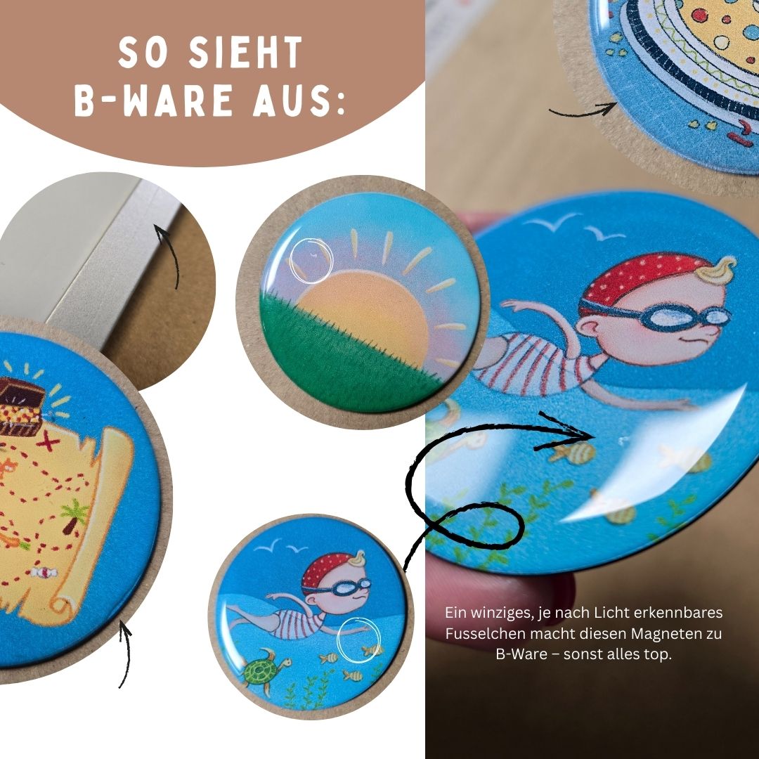 Kleine Mängel: Wochenplan-Set