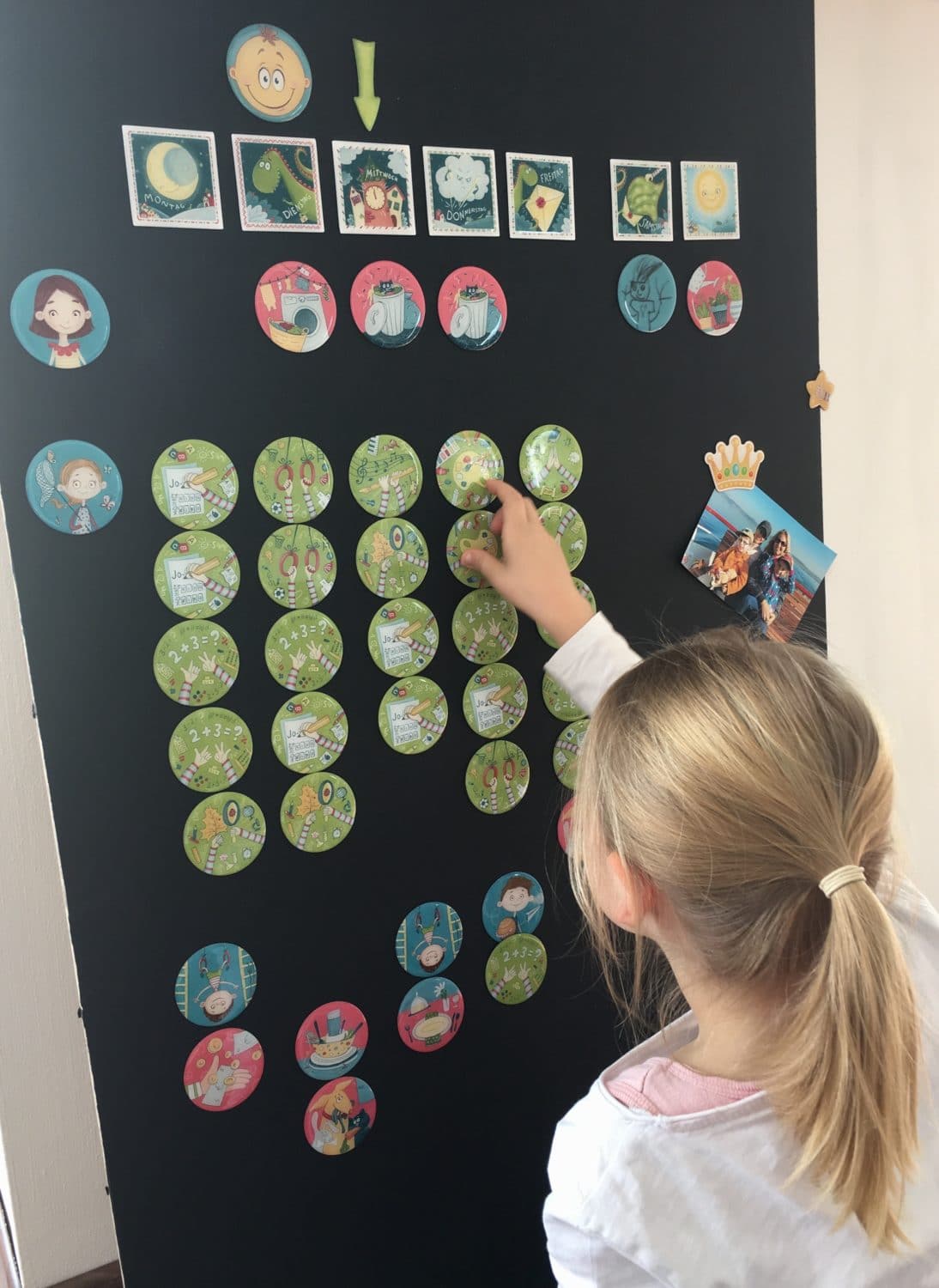 Stundenplan magnetisch