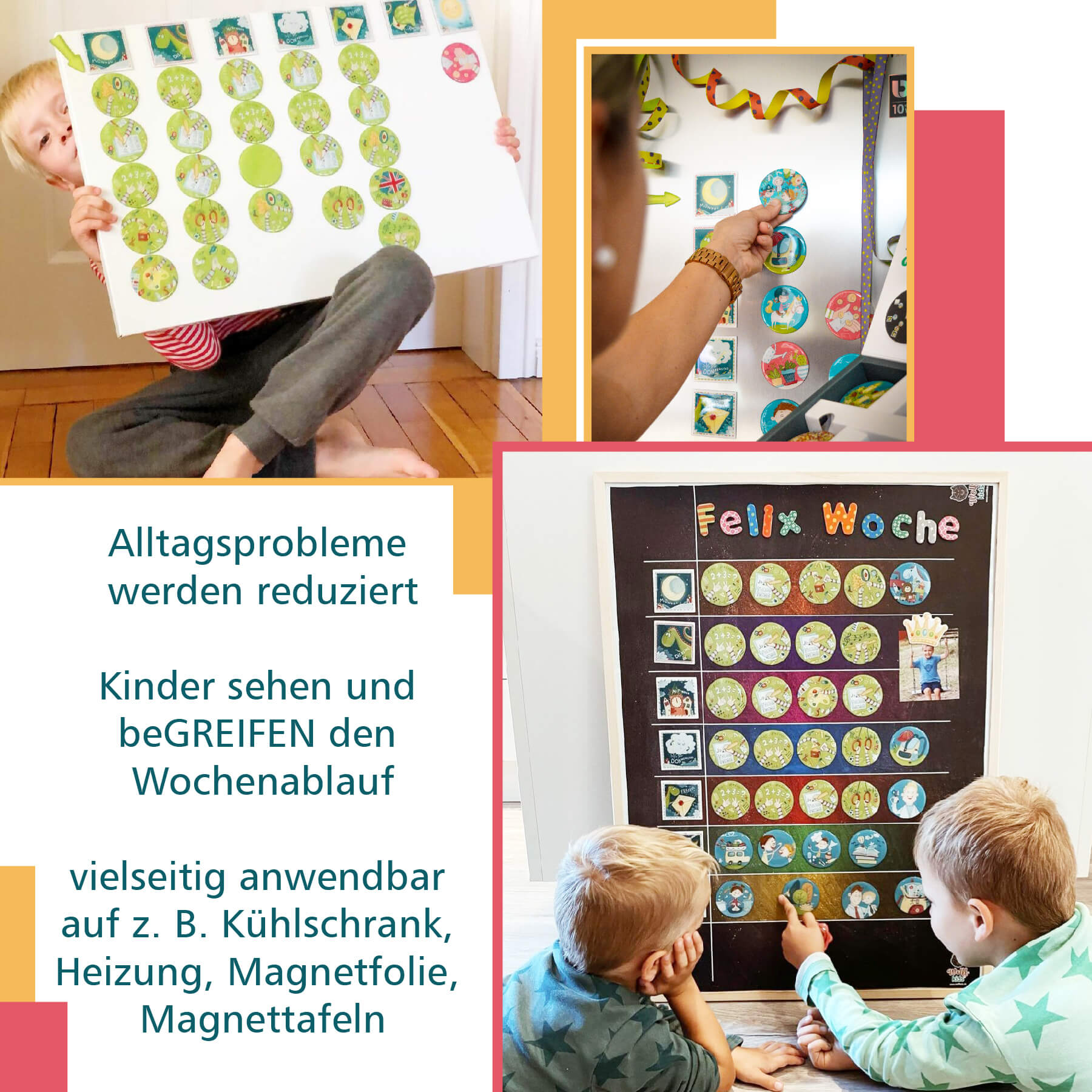 Stundenplan magnetisch