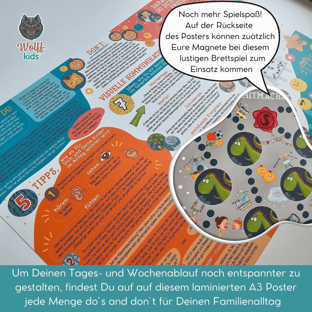 Tagesroutinen- Set ab Krippenstart 1 Jahr