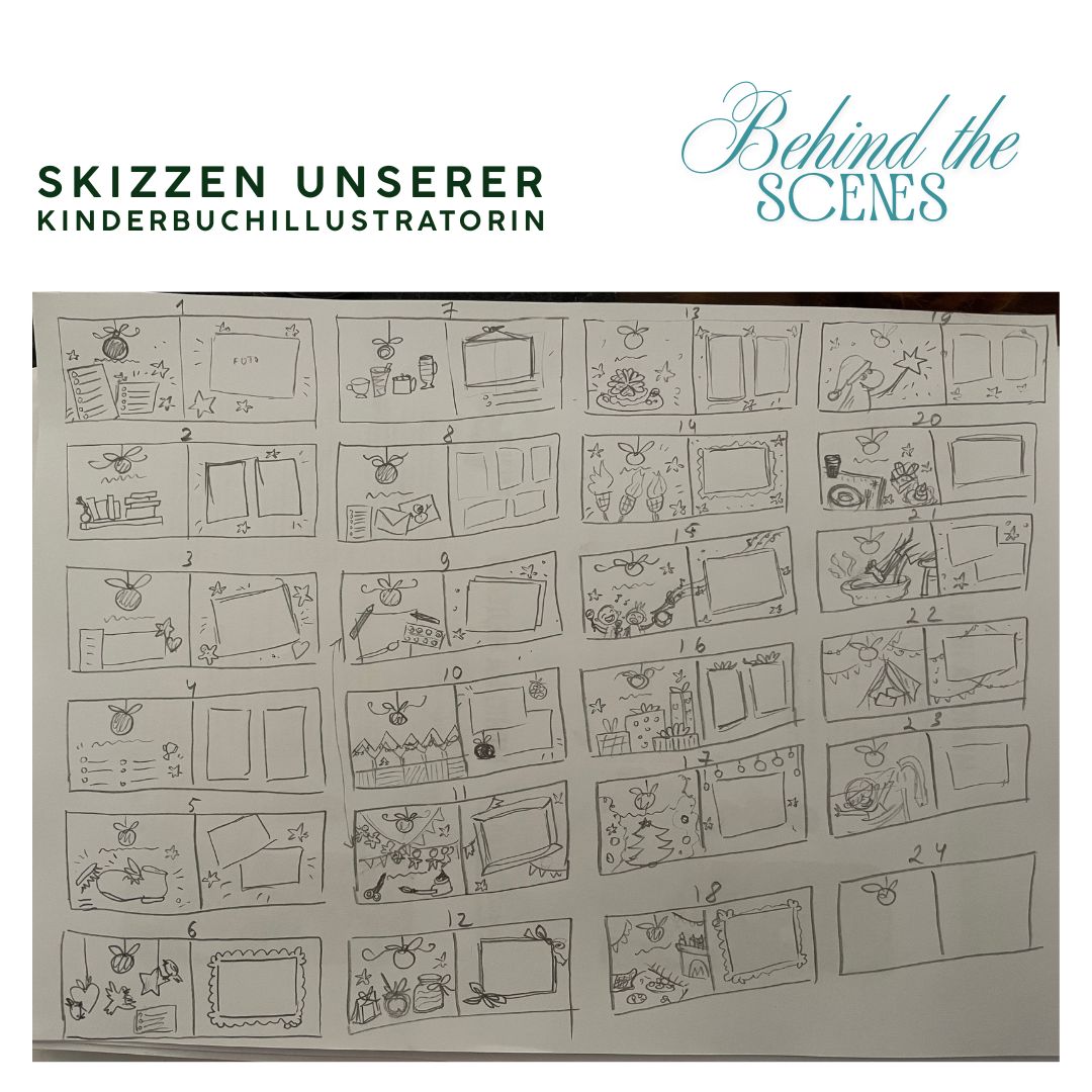 Weihnachtsbuch - 24 Augenblicke zum festhalten