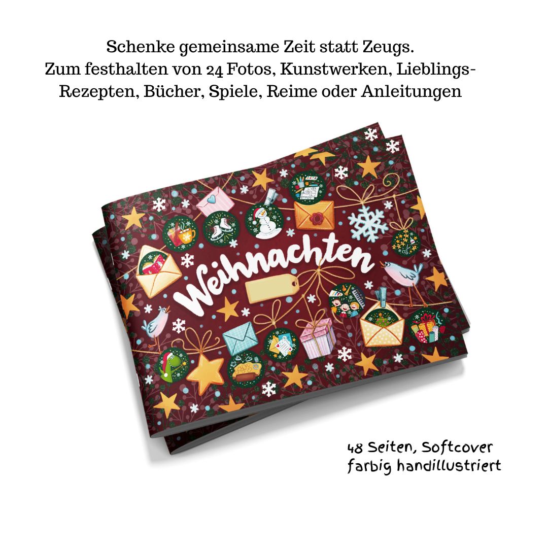 Weihnachtsbuch - 24 Augenblicke zum festhalten