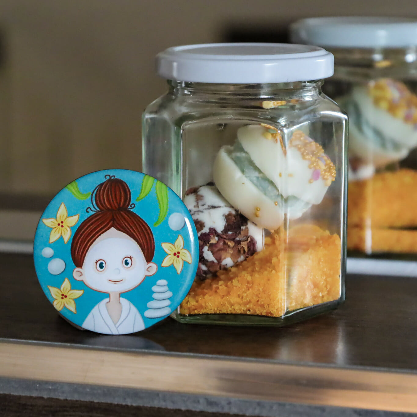 Einzelner Magnet: Herr Schnippschnapp: Friseur/in