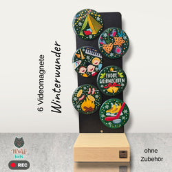 Winterwunder: 5 Magnete + 1 🎁gratis