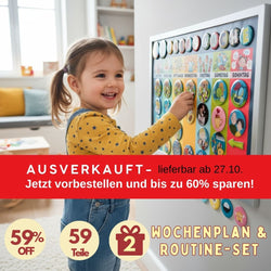 Wochenplan-Set I Tagesroutine-Set ab Krippenstart 1 Jahr