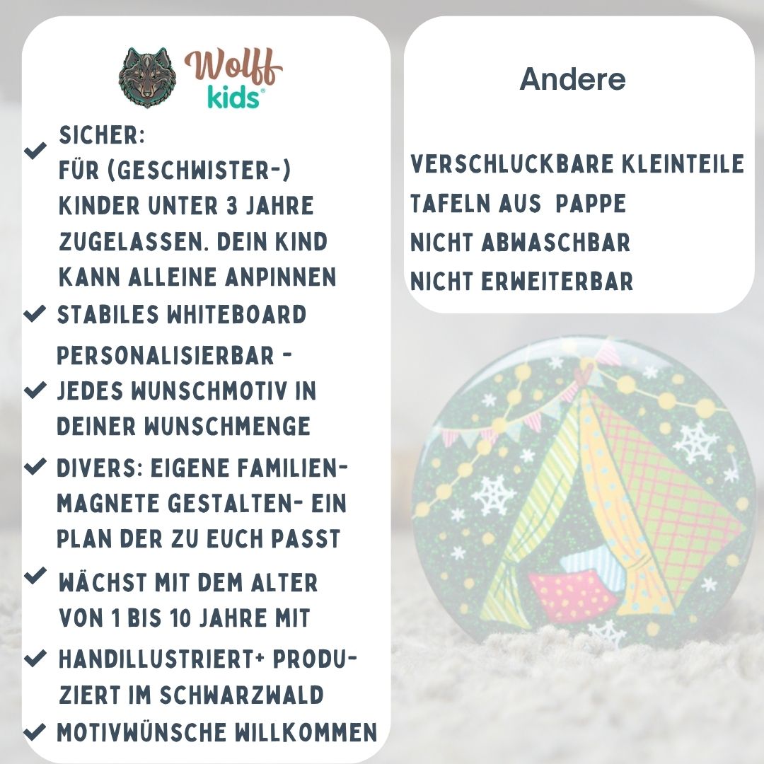 Me-Time für Mamas II oder Girls Dreams: 5 Magnete + 1 🎁gratis