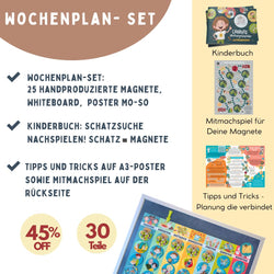 Routine- und Wochenplan für Kinder