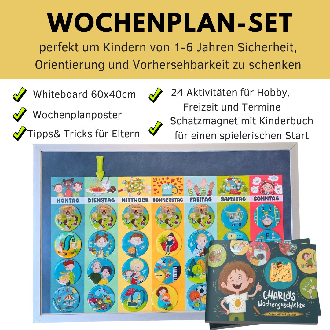 Routine- und Wochenplan für Kinder