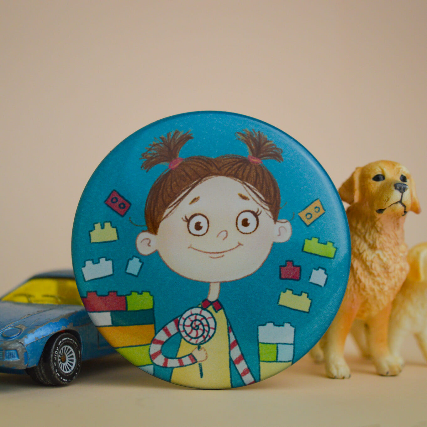 Einzelner Magnet: Herr Schnippschnapp: Friseur/in