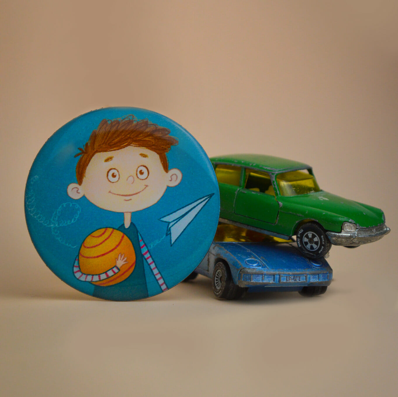 Einzelner Magnet: Herr Schnippschnapp: Friseur/in