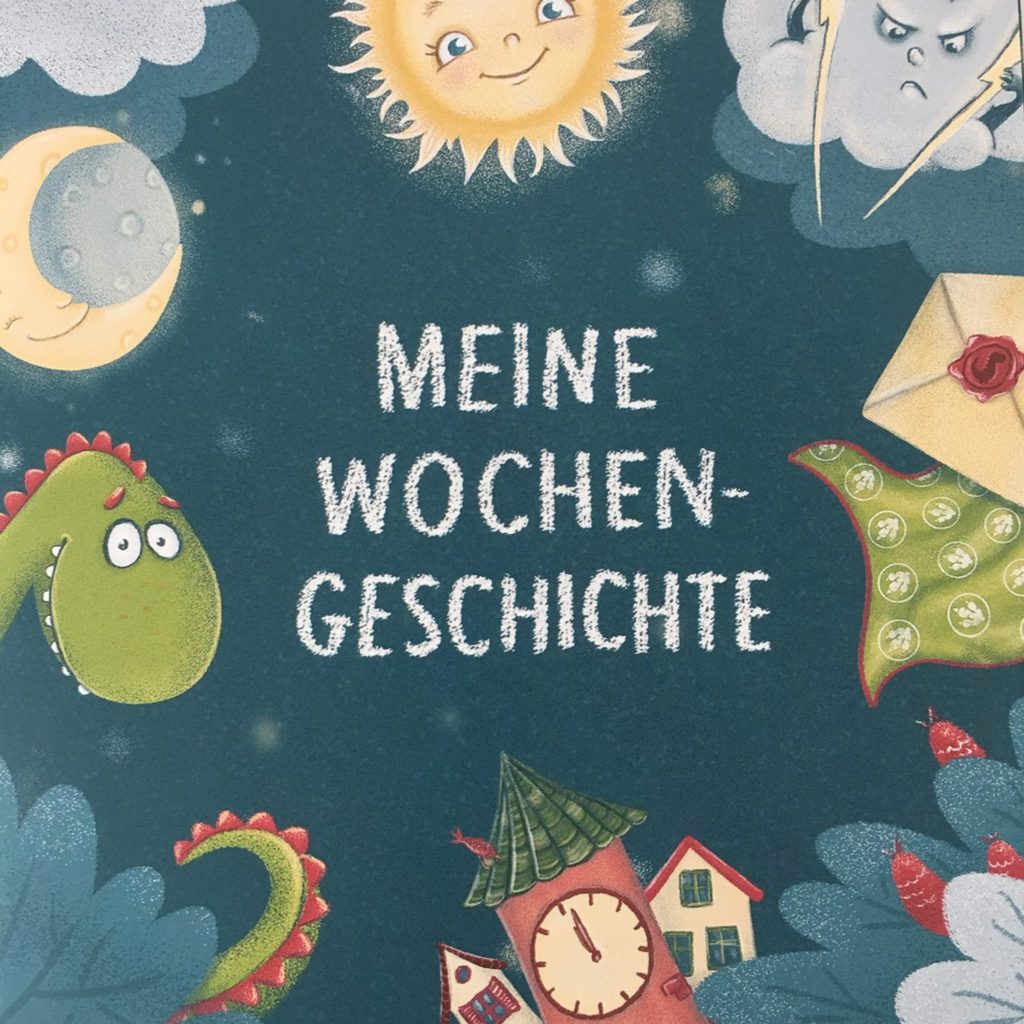 Das Buch " Meine Wochengeschichte"